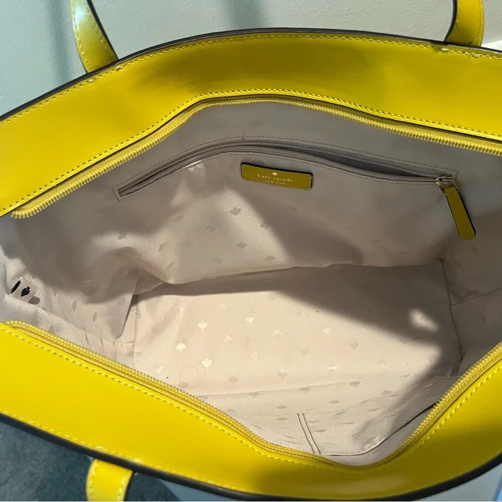 Kate Spade Sunny Yellow Tote - Picture 6 of 8